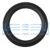 2PCS Speaker Surround Edge, 8inch Rubber Woofer Speaker Surround Repair, Speaker Repair Parts | Speaker Surround Replacement | Speaker Parts for Speakers view 2
