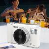 50MP 4K Digital Camera, with 16X Zoom Anti Shake, 2.8 inch Compact Rechargeable Travel Camera for Teens, Built in Flashlight 128GB Support, Point and Shoot Vlogging (White) view 2