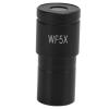 Microscope Eyepiece, WF5X Wide Angle Eyepiece, High Refractive Index, High Definition, High Light Transmittance, Universal Biological Eyepiece for Microscopes (WF5X) view 1