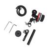 Mini Follow Focus, Follow Focus with A/B Stops & Lens Gear Ring 15mm Rod & Rod Clamp & Snap on Gear Ring Belt for DLSRs and Mirrorless Cameras Fits Different Diameter view 3