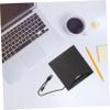 CAXUSD USB External DVD Burner Cd ROM Rewriter Writer Portable Cd Drive for Laptop view 4