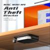 AODUKE Aluminum Alloy 2024 Mac Mini M4 with Combination Lock Security Bracket, Compatible with VESA Hole Monitor or Plaster wall, with lock Under Desk and Wall Mount Anti-theft dock-AJM4GS-B view 4