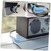 Angoily 2pcs Cord Keeper for Appliances Silicone Power Cord Holder Quick Winding Cable Management Organizer view 3