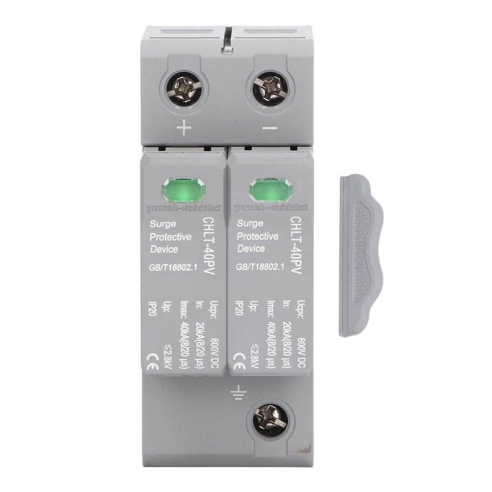 2P Photovoltaic Protective Device Arrester Device DC600V for Power System Protection