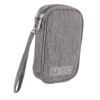 Angoily Electronics Storage Pouch Power Bank Storage Bag Charger Organizer Digital Accessory Pouch