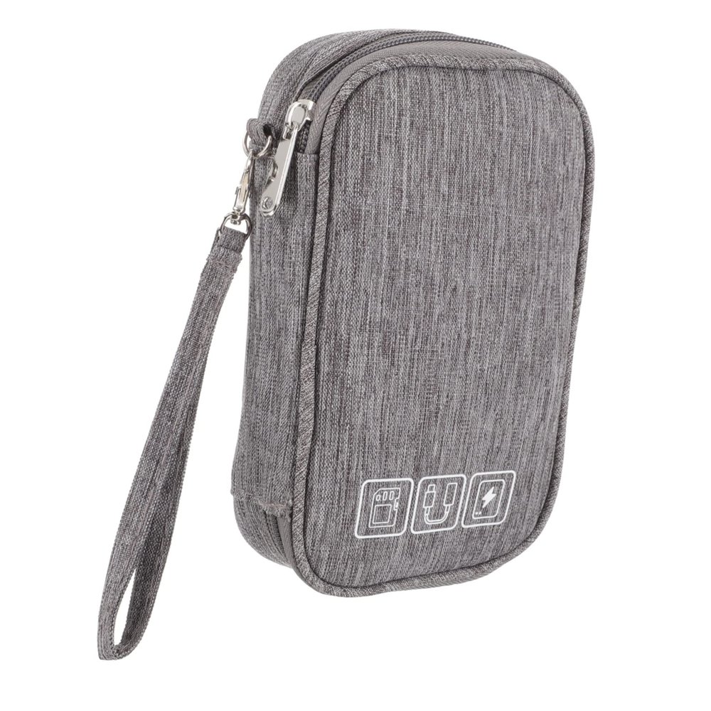 Angoily Electronics Storage Pouch Power Bank Storage Bag Charger Organizer Digital Accessory Pouch