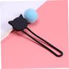 jojofuny Silicone Cable Wire Organizer Cartoon Animal Shape Earphone Holder Cable Manager Desk Accessory view 4