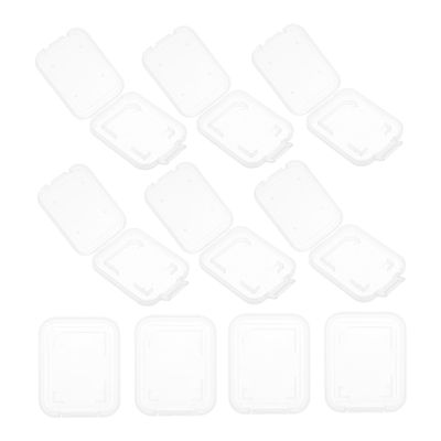 Balacoo 20pcs Retro Camera Case Memory Card Holder Card Storage Organizer Case
