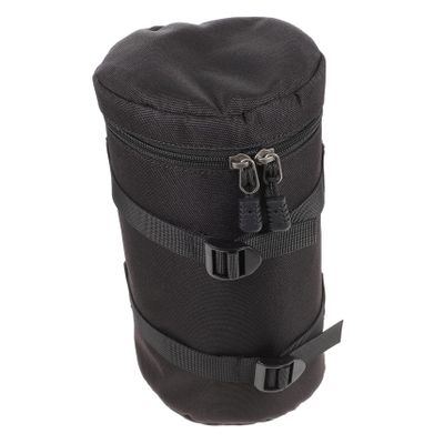 Mikikit Professional Camera Lens Bag Portable Lens Case with Thick Padding Suitable for Dslr Lenses Protects from Moisture Dust and Impact and More