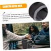Mikikit Professional Camera Lens Bag Portable Lens Case with Thick Padding Suitable for Dslr Lenses Protects from Moisture Dust and Impact and More view 4