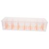 KICHOUSE Cable Organizer Box Lid Drawer Storage for Desk Mini Cord Management Box for Headphones and Charge Cables Compact Electronic Organizer view 1