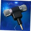balacoo Mini Stereo Microphone 3.5mm for Laptops and PC Sound Cards view 3