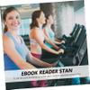 Angoily Treadmill Ebook Reader Rack Acrylic Tablet Holder for Exercise Equipment for Magazines and E-Books and Easy to Install view 3