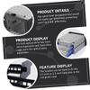 ARTIBETTER Multi-Layer Hard Drive Storage Box Aluminum Hard Drive Rack Ssd Caddy Enclosure Heat Dissipation Design view 4