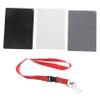 ARTIBETTER Essential Photography Accessory White Balance Checker Neck Strap for Video and Film view 1