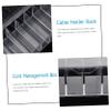 Angoily Cable Management Box for Kitchen Organizer Wire Cord Holder Desk Cable Organizer Storage Box view 2