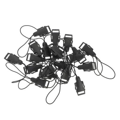 Angoily 20pcs Camera Sling Belt Neck Strap Eyelet Qd Connector Quick Neck Strap Adapter Fasten Loop Connectors