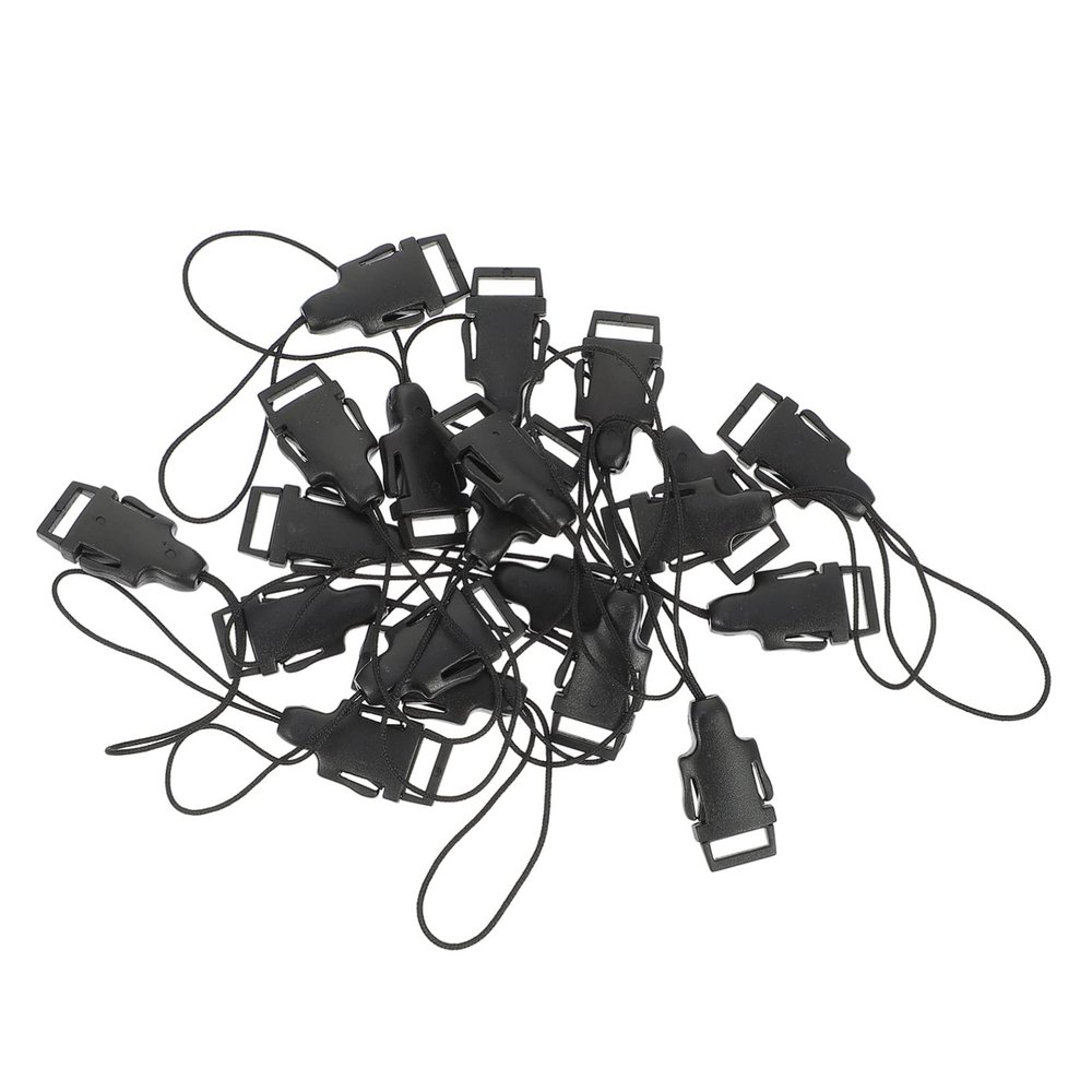 Angoily 20pcs Camera Sling Belt Neck Strap Eyelet Qd Connector Quick Neck Strap Adapter Fasten Loop Connectors