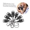 Angoily 20pcs Camera Sling Belt Neck Strap Eyelet Qd Connector Quick Neck Strap Adapter Fasten Loop Connectors view 3