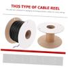 Angoily Extension Cord Reel Wire Rope Tie Terminal Disc Rv Storage Organization view 4
