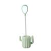 DECOMELODY Cactus USB Table Lamp LED Eye Protection Reading Light for Office and Bedroom Compact Design Pen Holder Green view 1