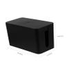 CAXUSD 1pc Cord Management Box Plastic Home Cable Storage Organizer Removable Design Suitable for Home Office Hotel and More for Tidy Charging view 2