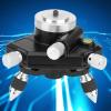 360 Degree Aluminum Alloy Tripod Stand Bracket with 1/4 Thread for Level, Wear Resisting, Stable, Flexible, Fixation Support, Black Silver Color view 3