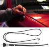 36cm / 14.2in Car Stereo Antenna ABS Black Wearproof Heat FM AM Aerial Universal Car Roof Antenna for Autos view 3