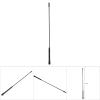 Universal Car Auto Roof Mast Stereo Radio FM AM Amplified Booster Antenna 16 Metal Plastic 12V Roof Reception Antenna Fit for Most Car Black (16 Inch (40x17x2 view 3