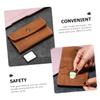 Angoily 2pcs Retro Card Holder Case Compact Memory Card Storage Box Slots for Micro and Easy to Carry Organize Brown for Gaming and Photography view 2
