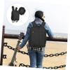 Angoily Large Capacity Camera Backpack for Travel Dual Storage Bag Tripod Holder Convenient Design for Hiking Outing and Outdoor Activities view 2