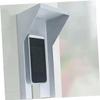 Angoily Attendance Machine Cover Metal Doorbell Rain Cover Protector for Face Recognition Fingerprint Lock Systems Weather-resistant Shield for Electronic Components view 2