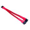 BOXUWFO HONGP 15cm Motherboard 4pin/3pin PWM Splitter Power Cable 1007 Fan Y Male to Female Extension Adapter Cable(4pin,White) view 4