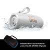 JBL Charge 6 (White) + Bundle with divvi! Protective Hardshell Case (Black) view 3