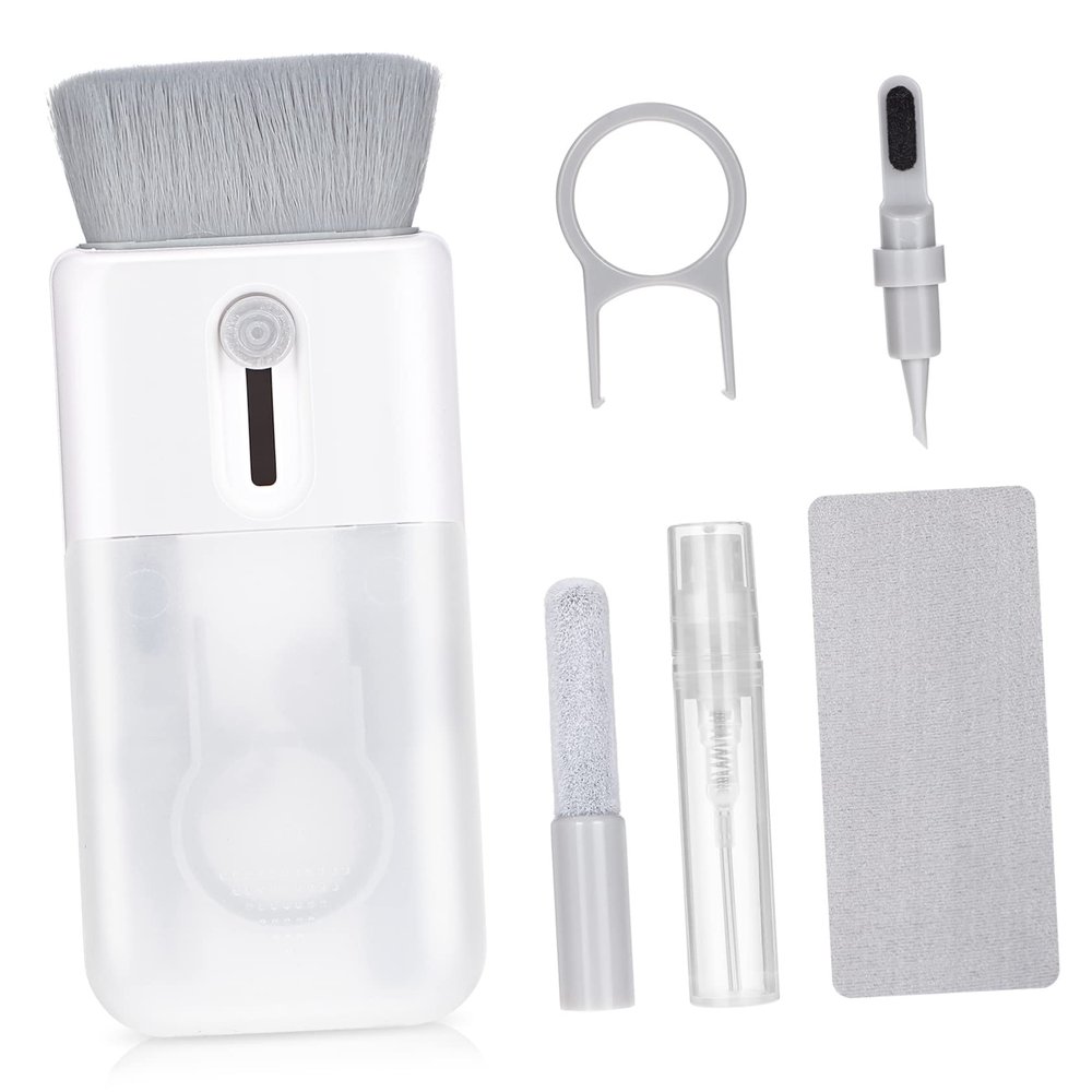 Angoily Multifunctional Cleaning Tools Set 2 Pack for Keyboards Headphones Smartphones Laptops Easy to Use Cleaning Brush Kit