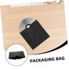 Ciieeo 20pcs Kraft Paper Cd Sleeves DVD Storage Envelopes Reusable Protectors for DVDs and Business Cards Versatile Disc Holder Eco-Friendly Black Design view 3