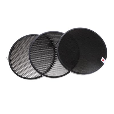 CIYODO Photography Honeycomb Grid Diffuser Softbox Cellular Mesh for Flash 3pcs Set