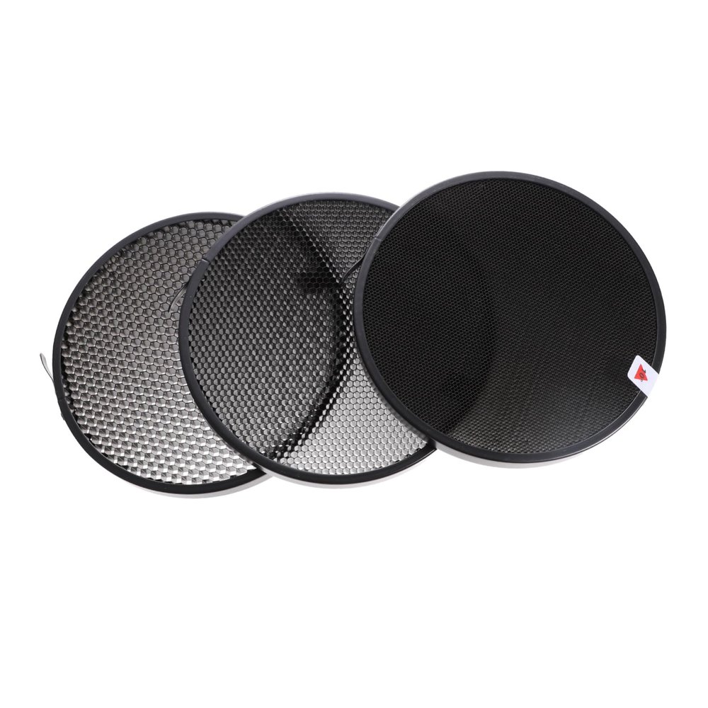 CIYODO Photography Honeycomb Grid Diffuser Softbox Cellular Mesh for Flash 3pcs Set