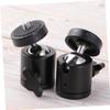 ARTIBETTER 2pcs Video Ball Head Mini Tripod Screw Camcorder Tripod Holder Pan Head view 2