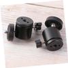 Angoily 2pcs Mini Tripod Head Ball Head Mount for Camera Compact and Portable Threaded Ball Gimbal Smooth Movement view 3