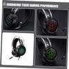 ARTIBETTER Computer Gaming Headset Microphone Wired Over-Ear Headphones for RGB Lighting Comfortable Design for Extended Use for Gaming and Online view 2