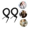 Angoily 3pcs Phone Cord for Landline Telephone Cord Long-Lasting Noise Coiled Cable view 2