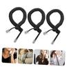 Angoily 3pcs Phone Cord for Landline Telephone Cord Long-Lasting Noise Coiled Cable view 4
