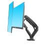 F160 Holder Full Motion Dual Arm Monitor Support 17-30 Inch Mount Bracket Load 2-9 Kgs Each(2024 White 2xUSB3.0) view 3
