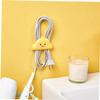 Angoily 4pcs Appliance Wire Holders Cord Holder Cable Clips Adhesive Cord Organizer Wall Wire Clips for Home and Travel view 4