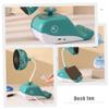 ARTIBETTER Portable Dolphin Base Usb Fan Angle Desktop Fan for Smartphones for Office and Home Use view 2