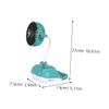 ARTIBETTER Portable Dolphin Base Usb Fan Angle Desktop Fan for Smartphones for Office and Home Use view 4