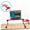 LIFKICH Laptop Stand Dual Cooling Fans Ergonomic Notebook Holder for Bed and Desk Use Portable and Foldable Computer Riser for Enhanced Heat Dissipation and Comfort view 2