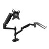 OOIOPCI DL-9012LP Aluminum Clamp Stand Mechanical Spring Table Arm 17-38" LCD Monitor Bracket+17" Notebook Laptop Desktop Holder 3-11kg(170MM Black) view 1
