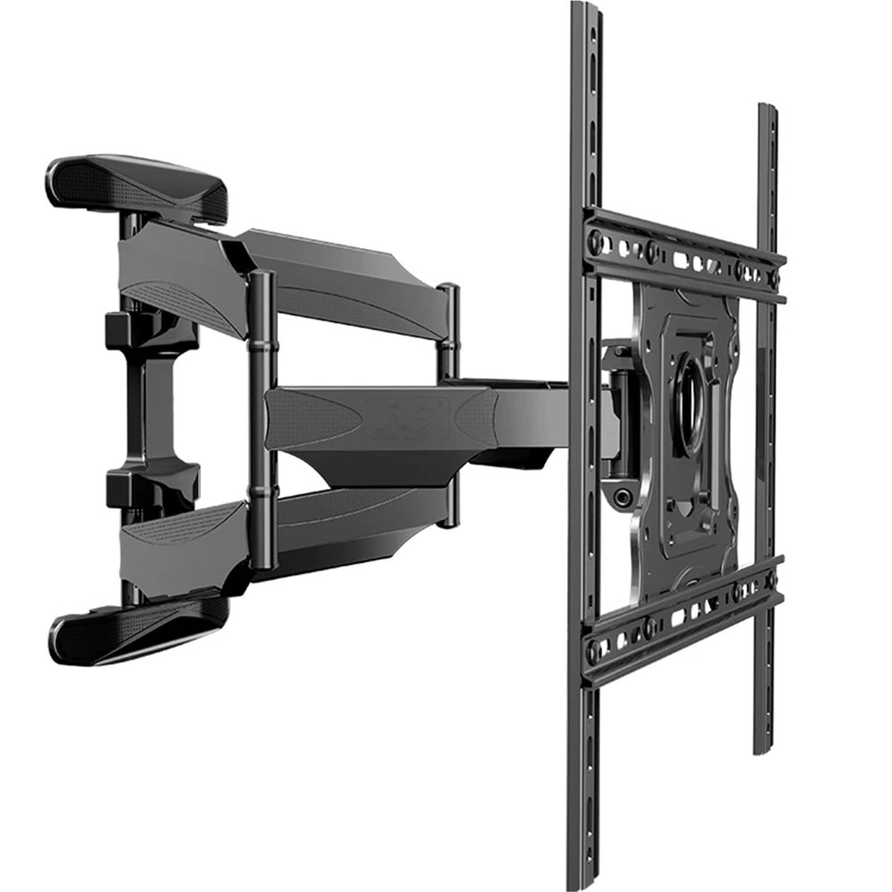 757-L400 Strong 6 Arm 32-70" VESA LCD Tv Mount Bracket in Wall with Plastic Cover 100lbs Swing Arms Articulating(757-L400)
